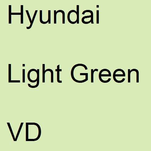 Hyundai, Light Green, VD.